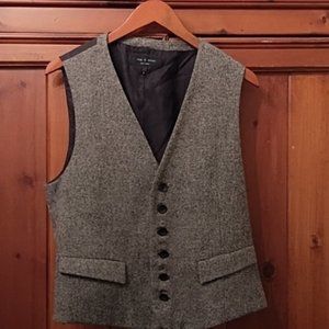 RAG and BONE Wool Vest Men's Size 42R
